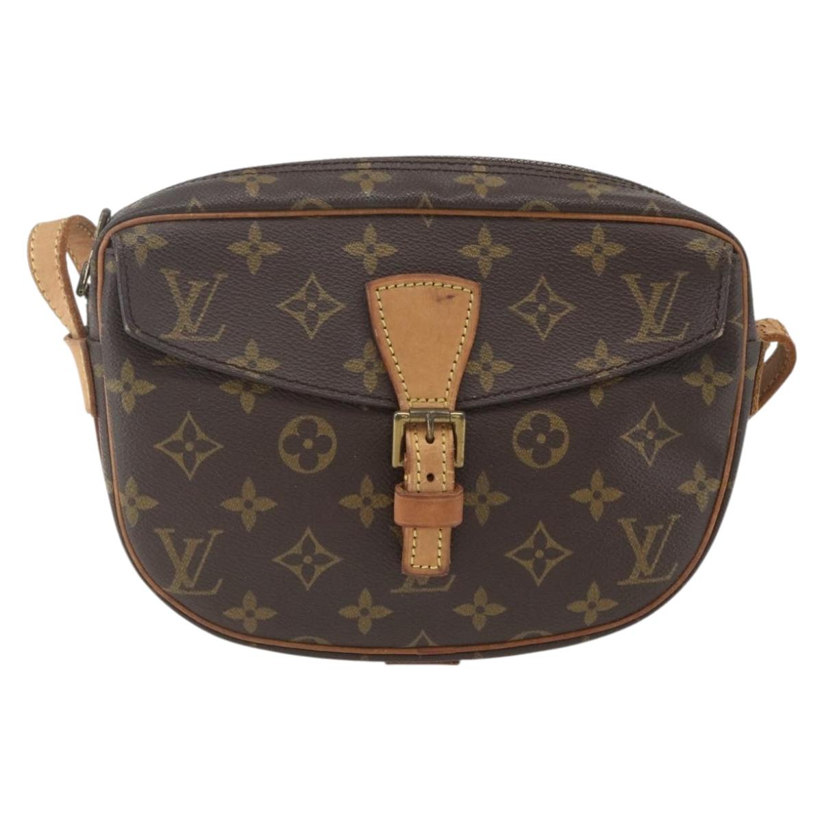 LOUIS VUITTON Monogram Jeune Fille MM Shoulder Bag M51226 LV Auth 163836