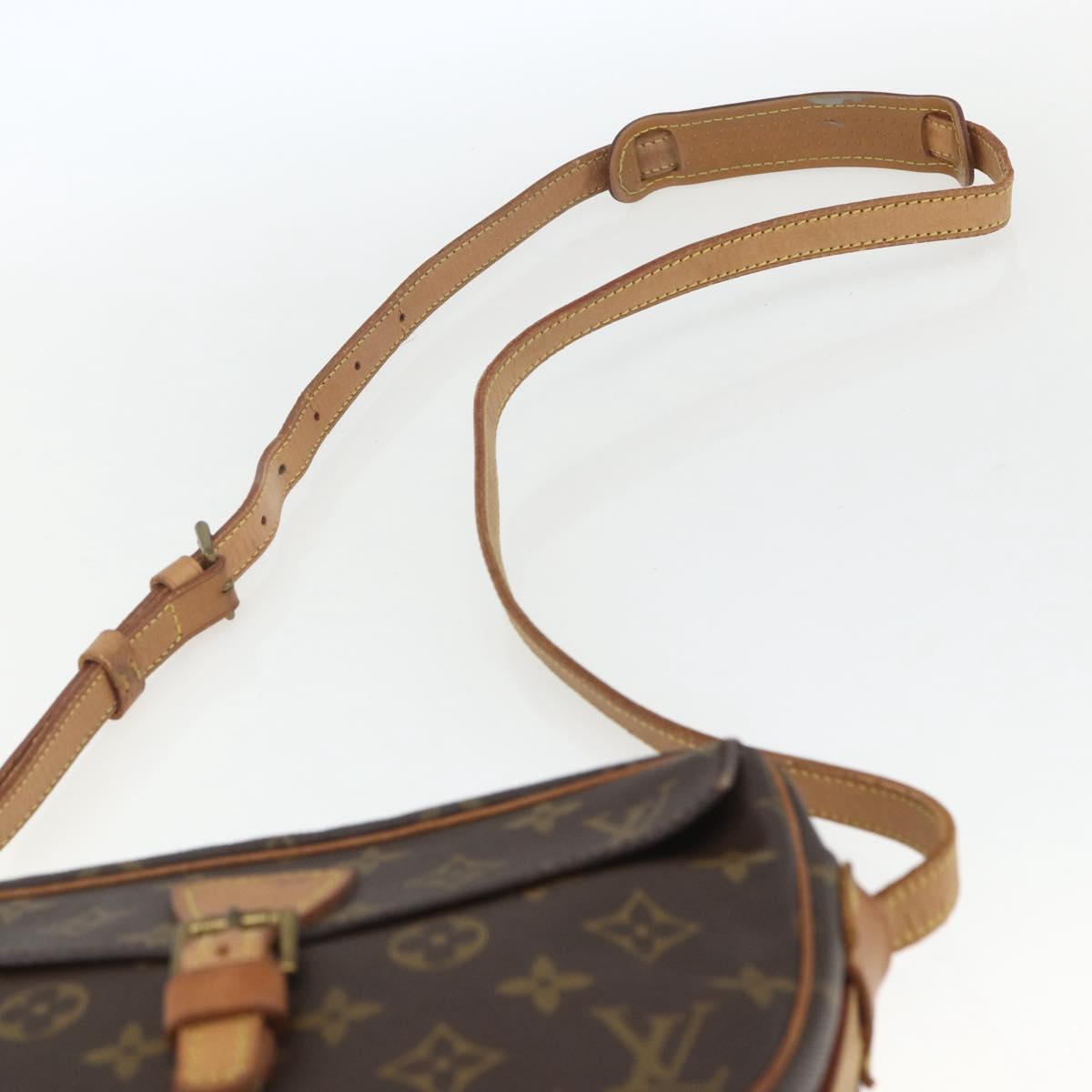 LOUIS VUITTON Monogram Jeune Fille MM Shoulder Bag M51226 LV Auth 163836