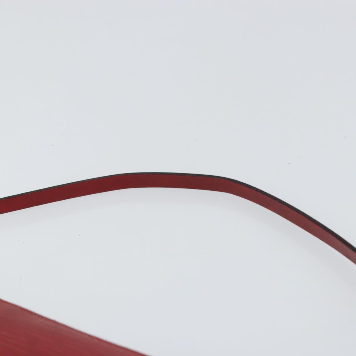 LOUIS VUITTON Epi Pochette Accessoires Pouch Red M52947 LV Auth 163858