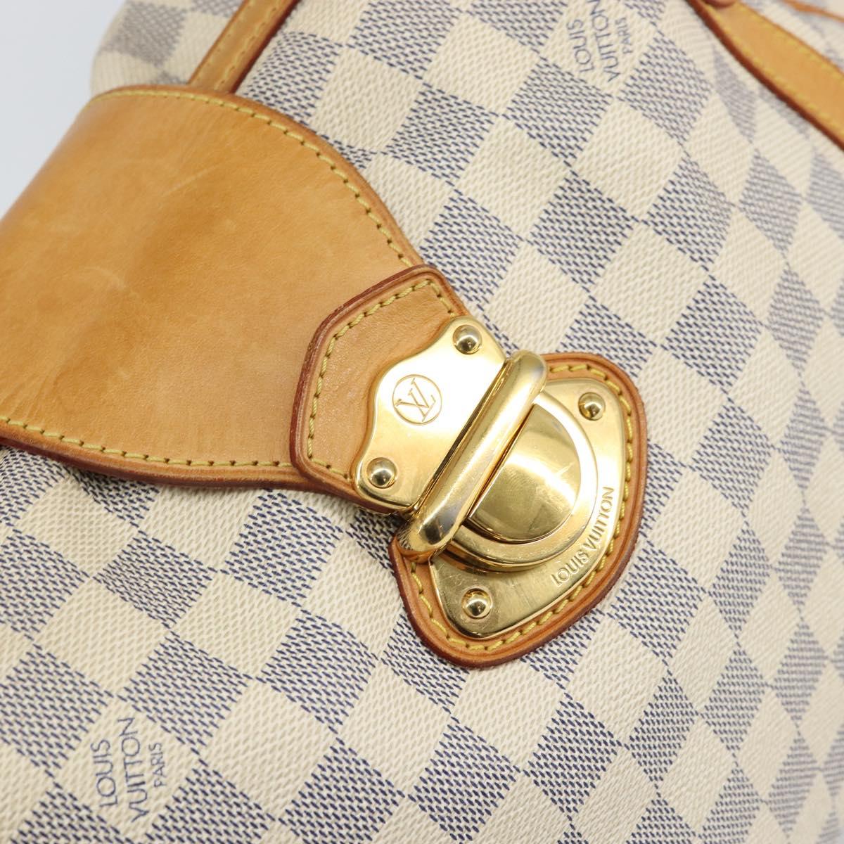 LOUIS VUITTON Damier Azur Stresa PM Tote Bag M51188 LV Auth 163889A