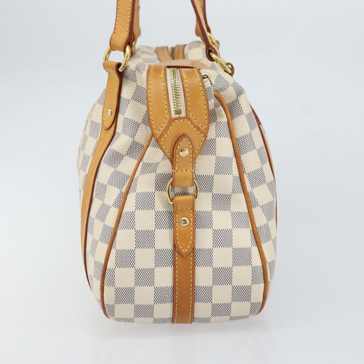LOUIS VUITTON Damier Azur Stresa PM Tote Bag M51188 LV Auth 163889A