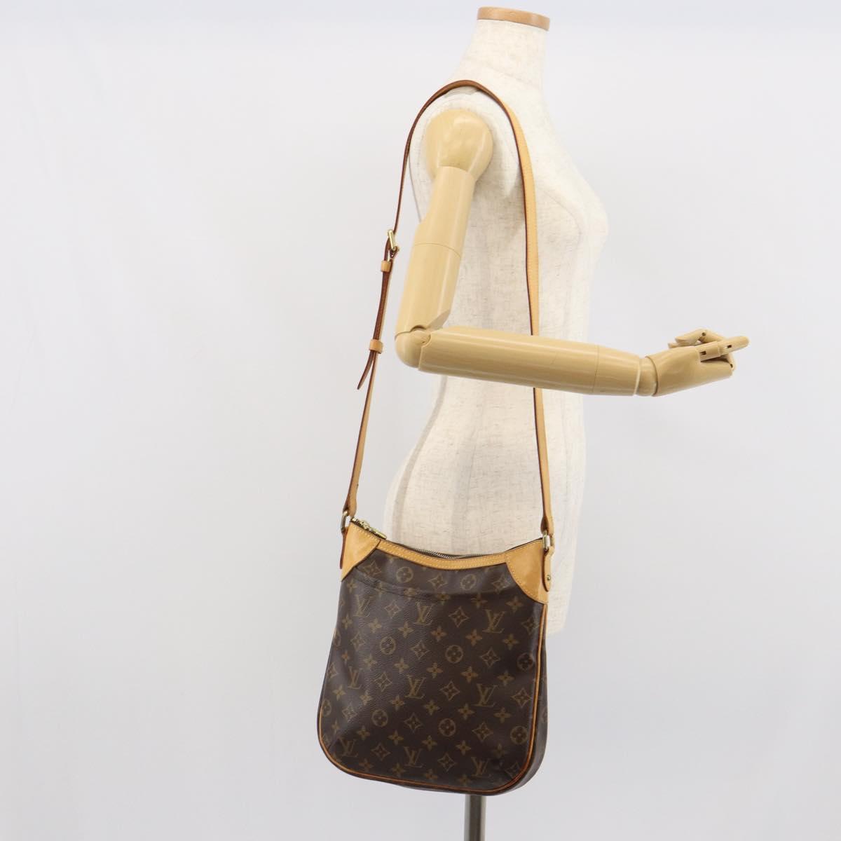 LOUIS VUITTON Monogram Odeon PM Shoulder Bag M56390 LV Auth 163896V