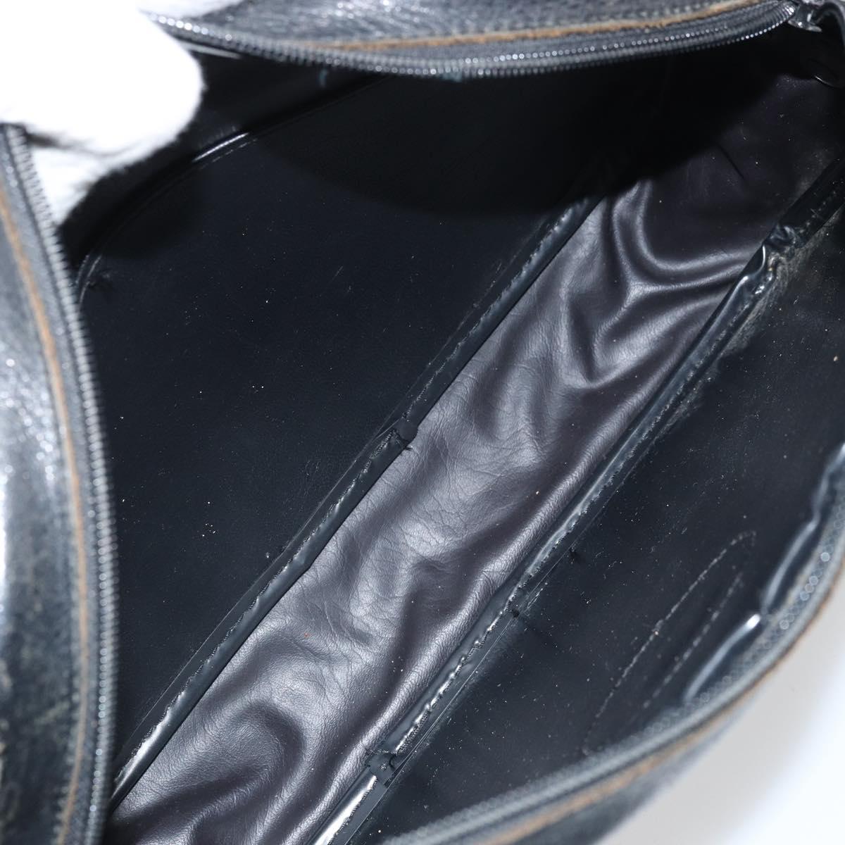 Burberrys Nova Check Shoulder Bag Canvas Beige Gold Auth 163922