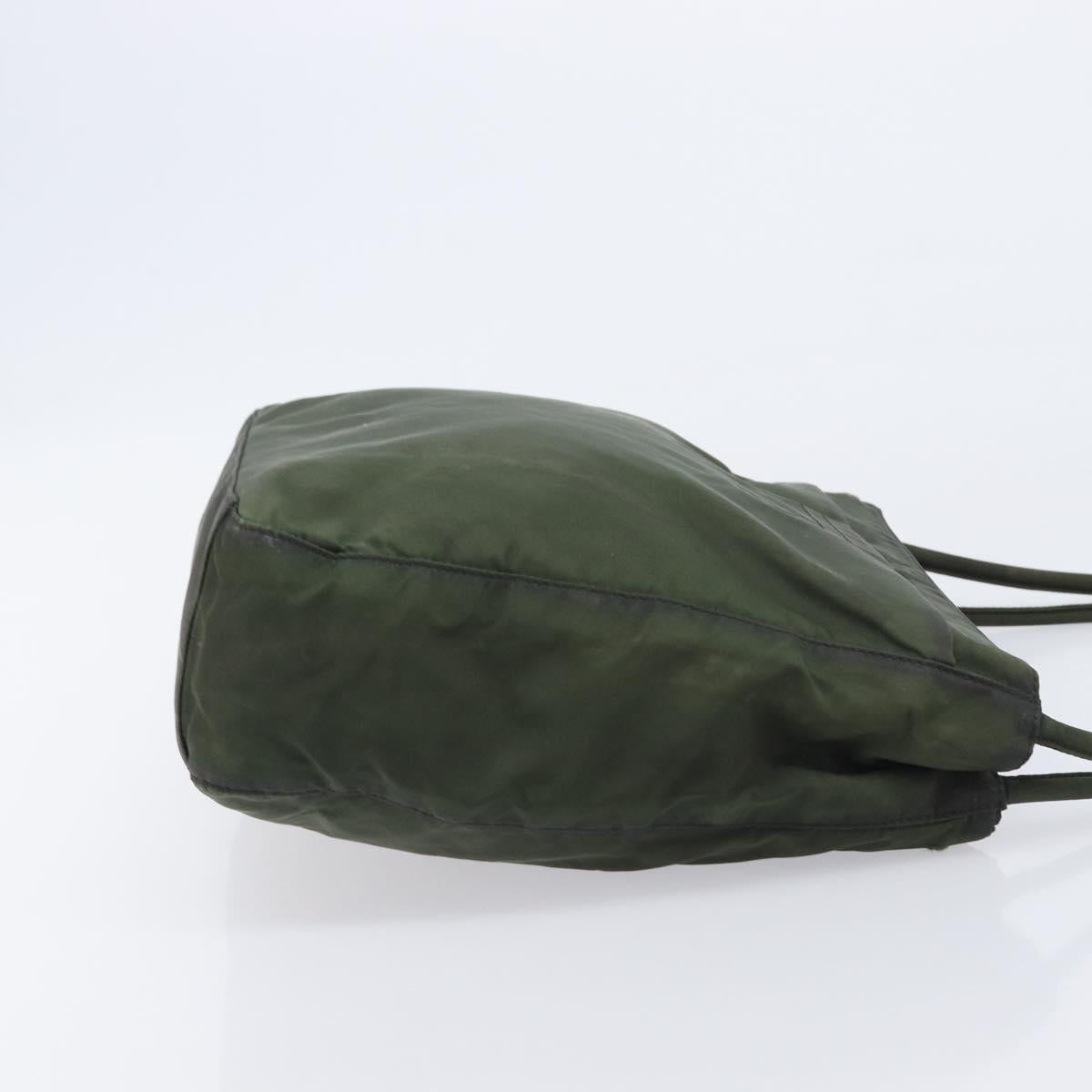 PRADA Hand Bag Nylon 5 Set Khaki Auth 163940