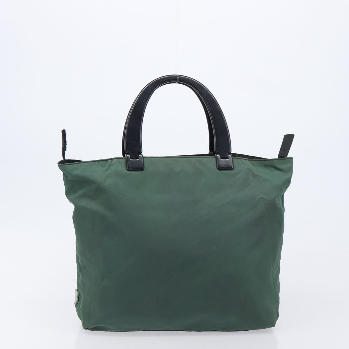 PRADA Hand Bag Nylon 5 Set Khaki Auth 163940