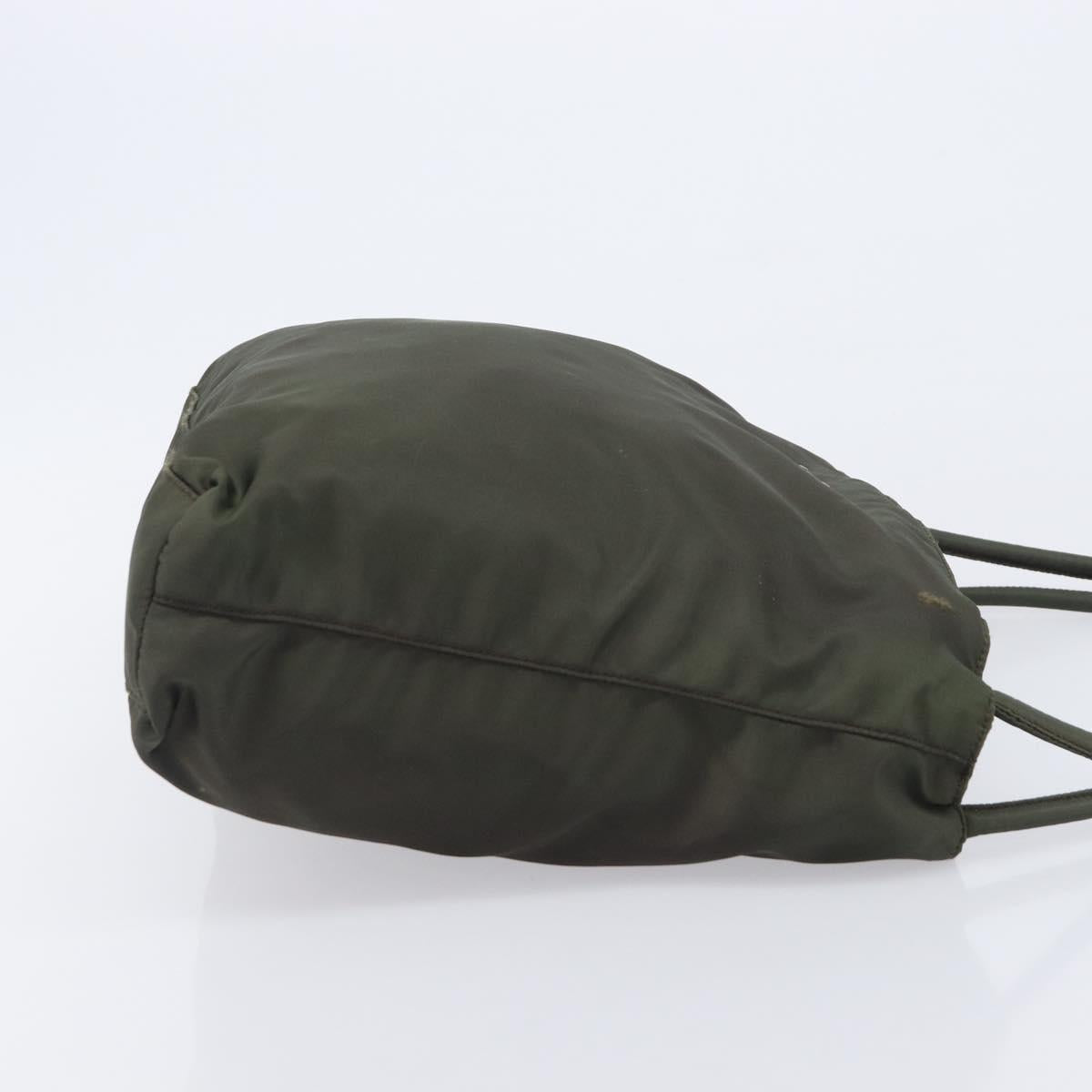PRADA Hand Bag Nylon 5 Set Khaki Auth 163940