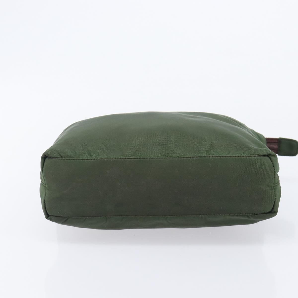 PRADA Hand Bag Nylon 5 Set Khaki Auth 163940
