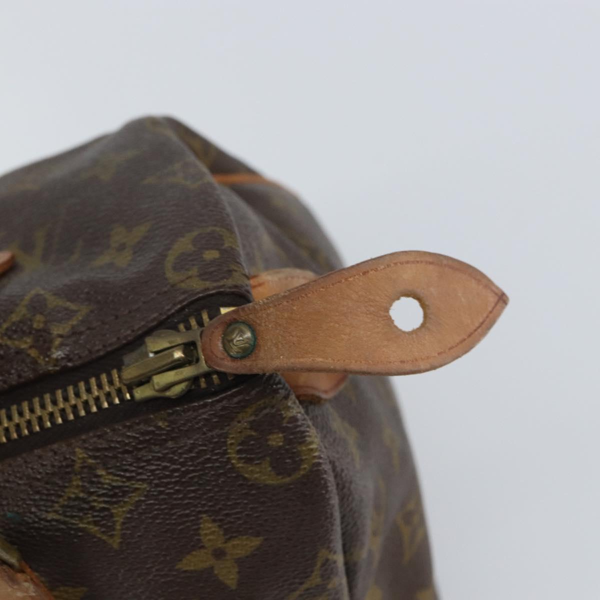 LOUIS VUITTON Monogram Speedy 25 Hand Bag M41528 LV Auth 163965