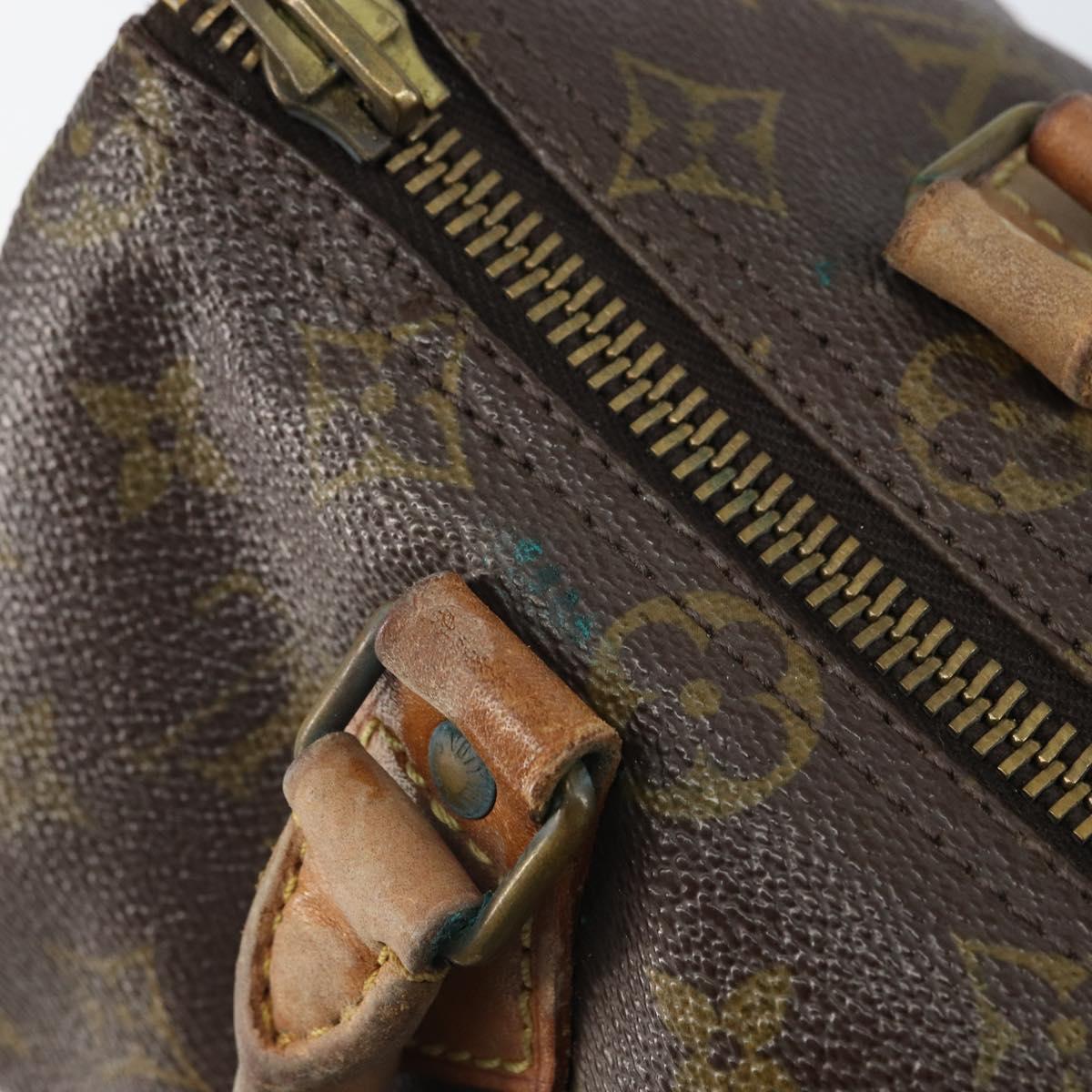 LOUIS VUITTON Monogram Speedy 25 Hand Bag M41528 LV Auth 163965