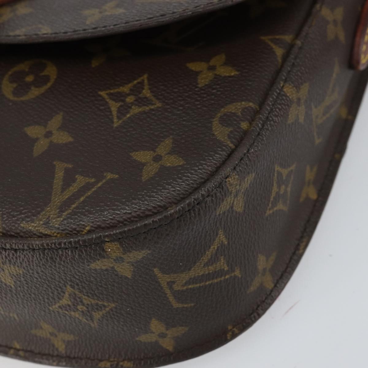 LOUIS VUITTON Monogram Saint Cloud GM Shoulder Bag M51242 LV Auth 163966