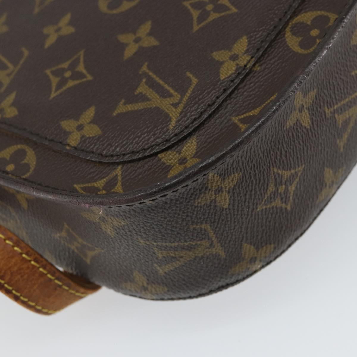 LOUIS VUITTON Monogram Saint Cloud GM Shoulder Bag M51242 LV Auth 163966
