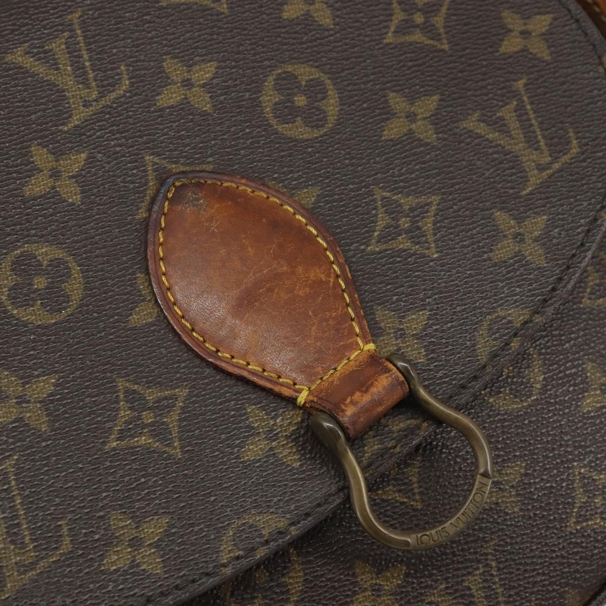 LOUIS VUITTON Monogram Saint Cloud GM Shoulder Bag M51242 LV Auth 163966