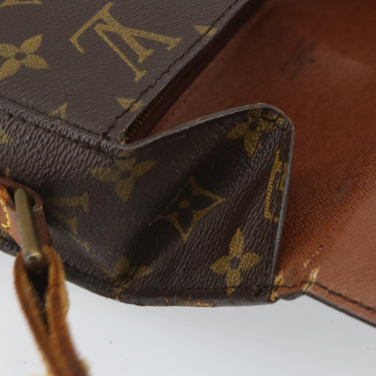 LOUIS VUITTON Monogram Saint Cloud GM Shoulder Bag M51242 LV Auth 163966