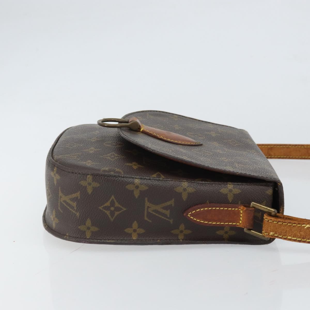 LOUIS VUITTON Monogram Saint Cloud GM Shoulder Bag M51242 LV Auth 163966