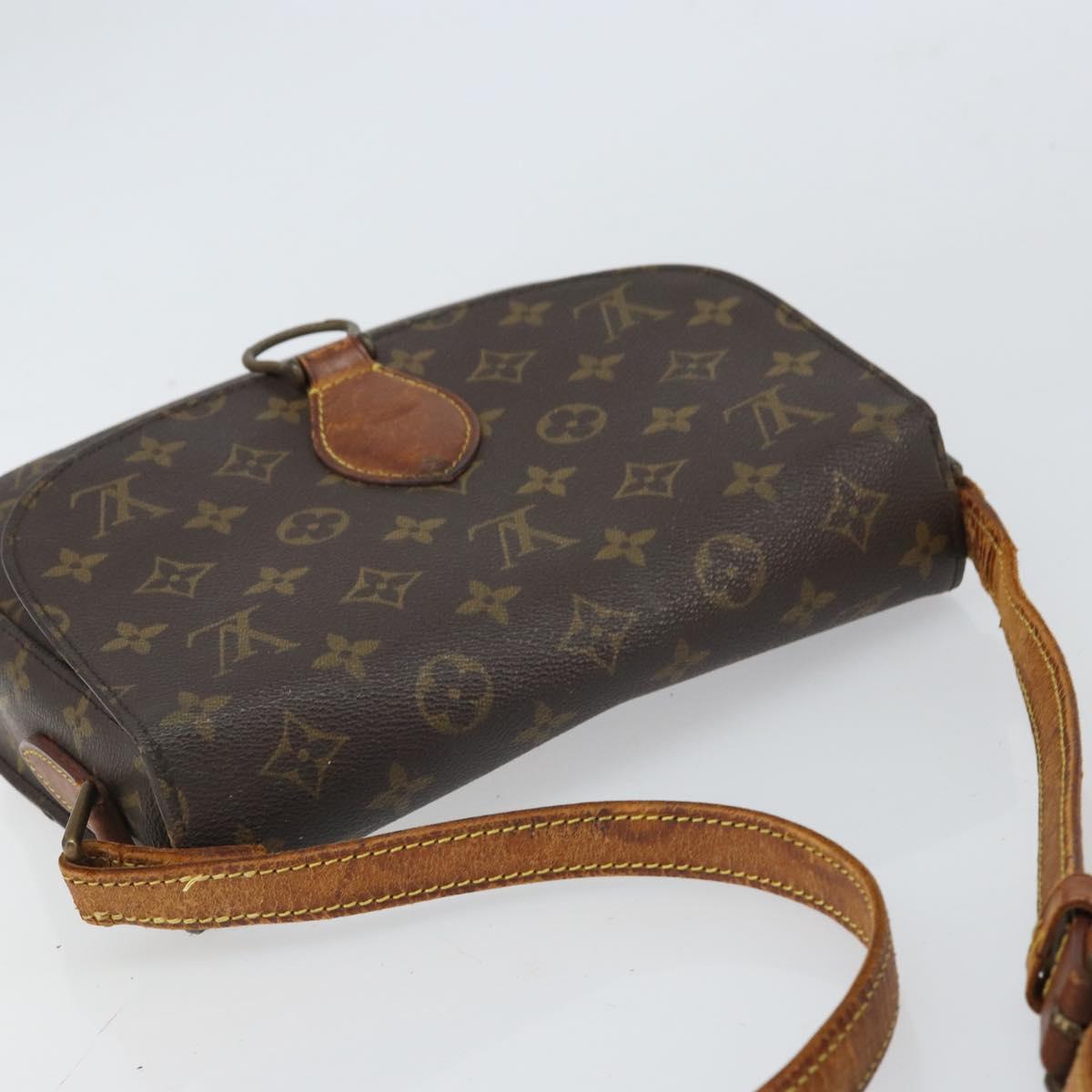 LOUIS VUITTON Monogram Saint Cloud GM Shoulder Bag M51242 LV Auth 163966