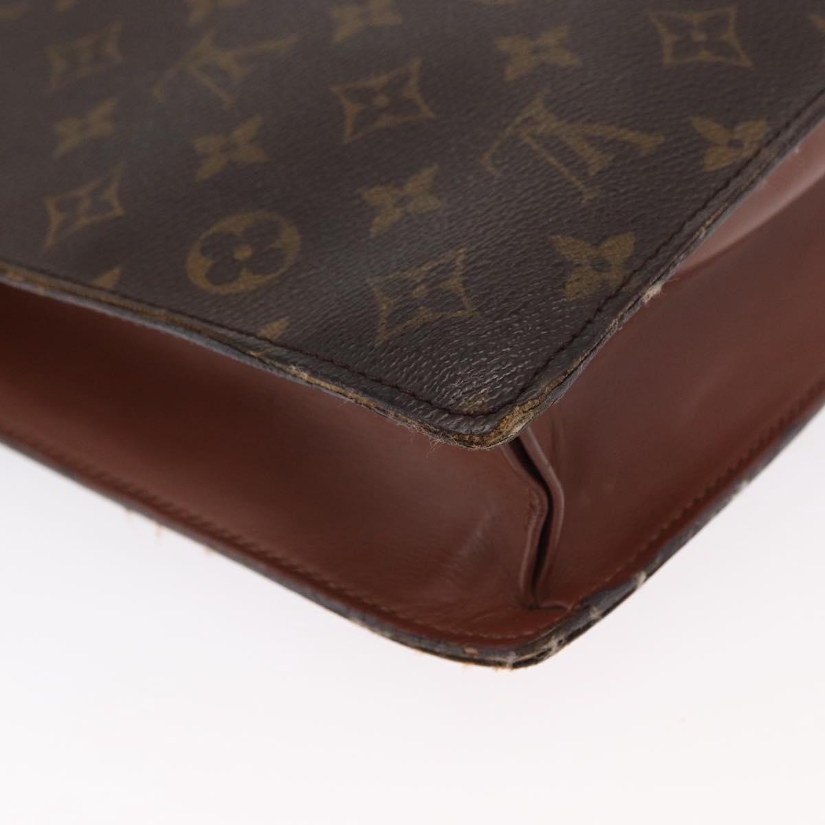 LOUIS VUITTON Monogram Porte Documents Bandouliere Bag M53338 LV Auth 163970