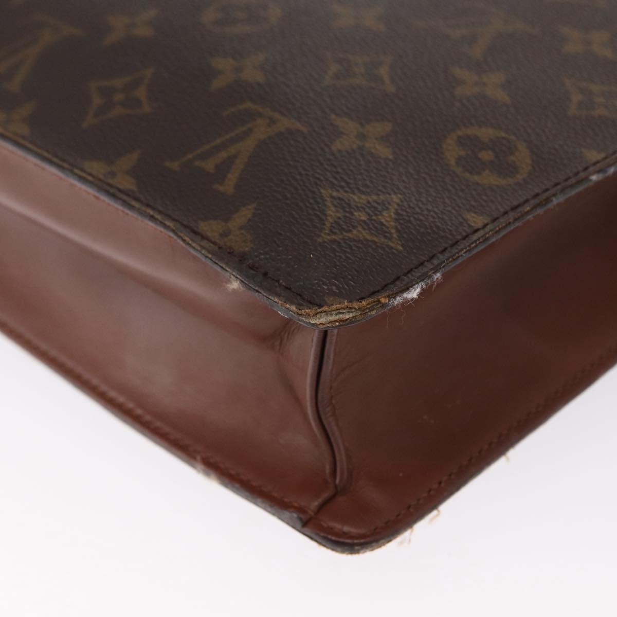 LOUIS VUITTON Monogram Porte Documents Bandouliere Bag M53338 LV Auth 163970