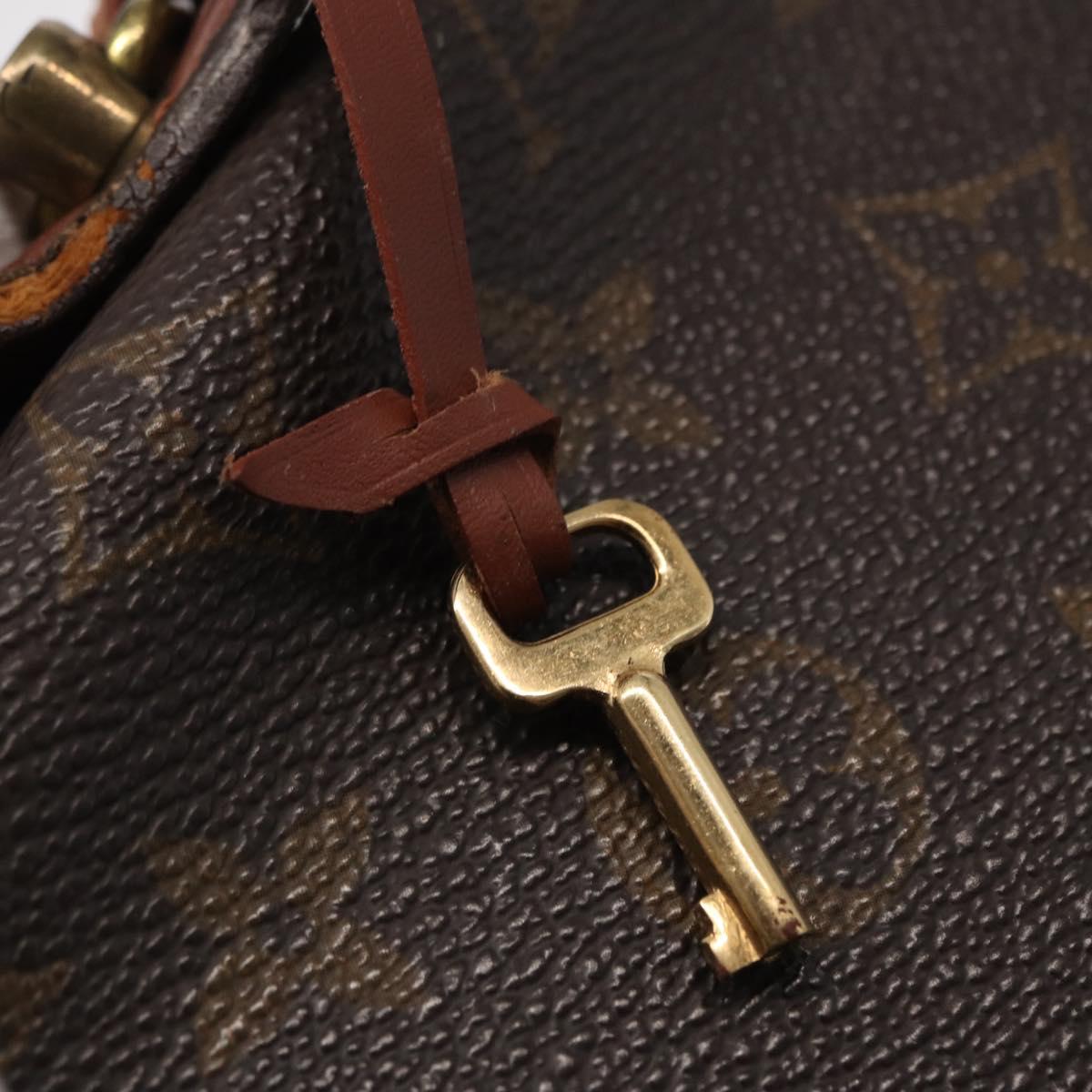 LOUIS VUITTON Monogram Porte Documents Bandouliere Bag M53338 LV Auth 163970