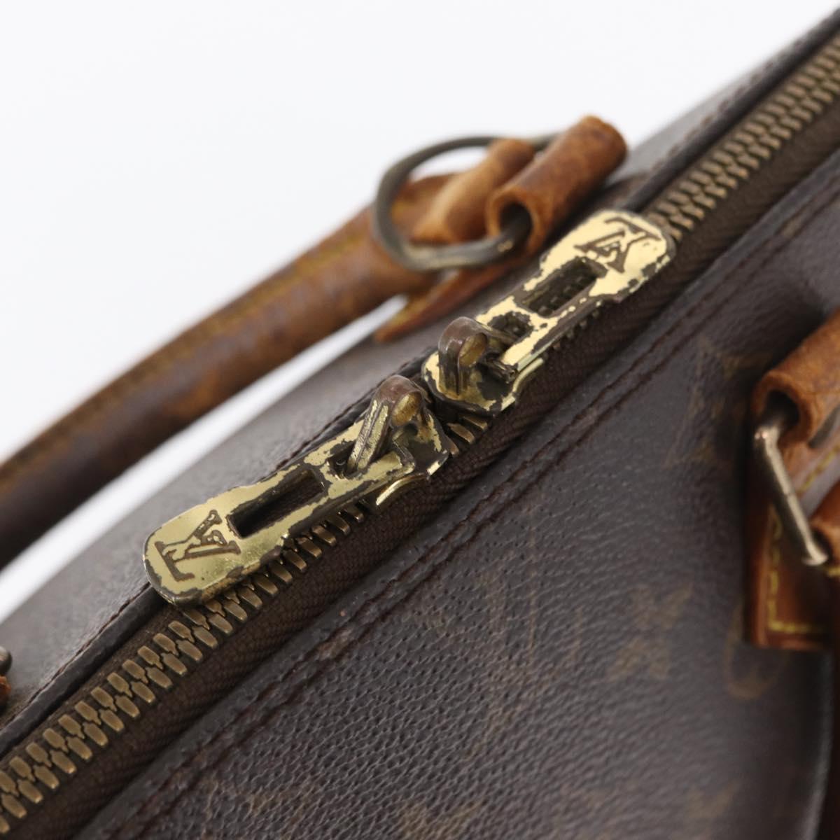 LOUIS VUITTON Monogram Alma Hand Bag M51130 LV Auth 163971