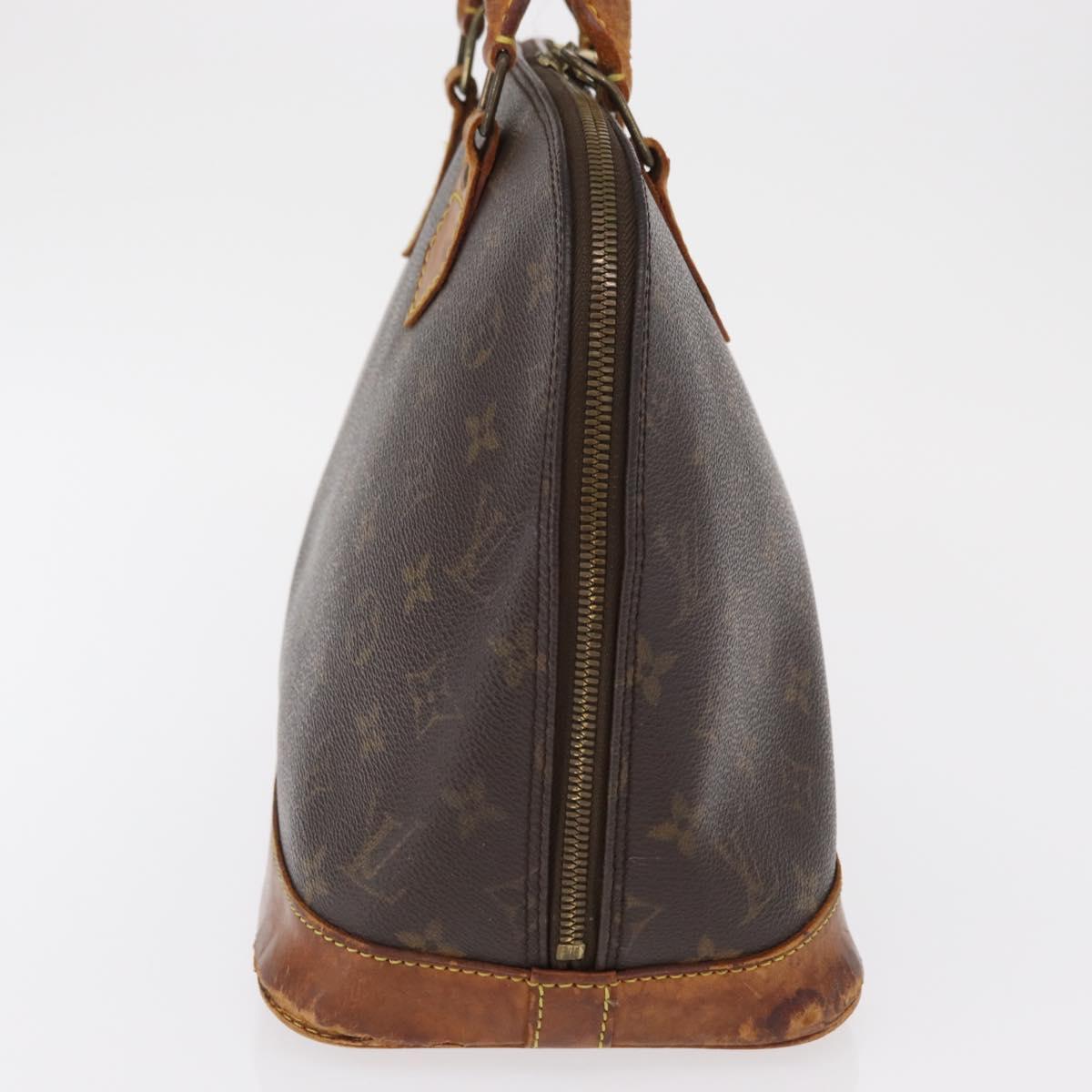 LOUIS VUITTON Monogram Alma Hand Bag M51130 LV Auth 163971