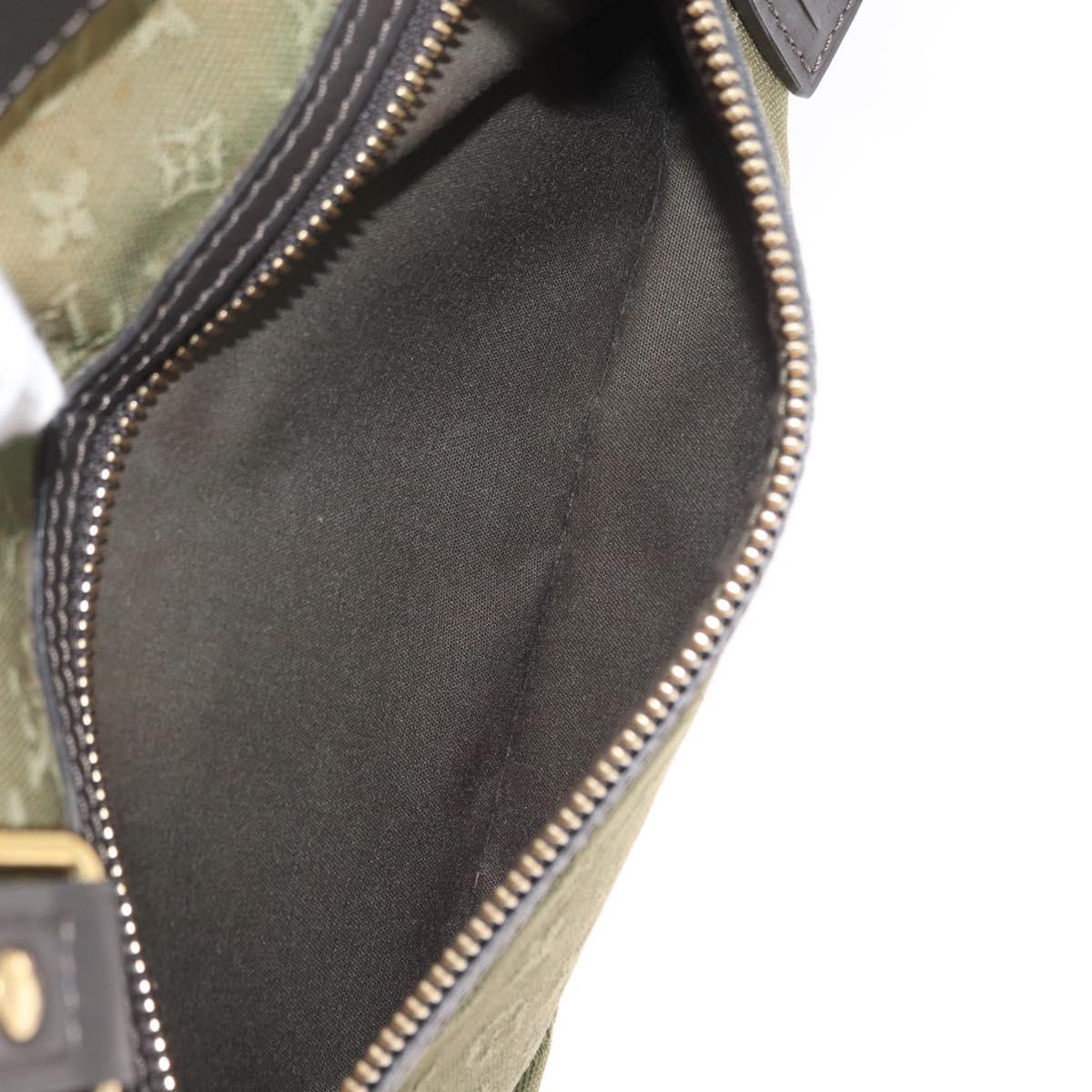 LOUIS VUITTON Monogram Mini Lucille PM Hand Bag TST Khaki M92682 LV Auth 163972