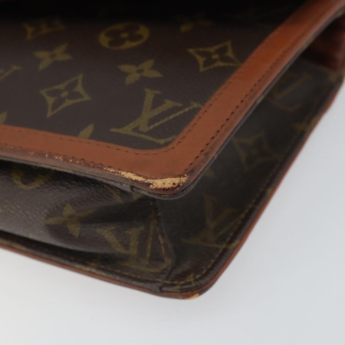 LOUIS VUITTON Monogram Pochette Dam GM Clutch Bag M51810 LV Auth 163988