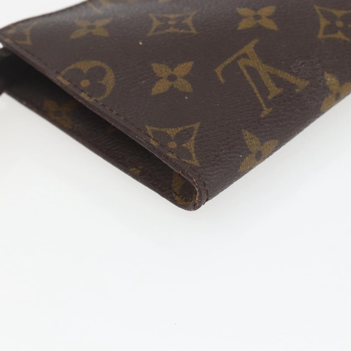 LOUIS VUITTON Monogram Bucket PM Accessory Pouch LV Auth 163996