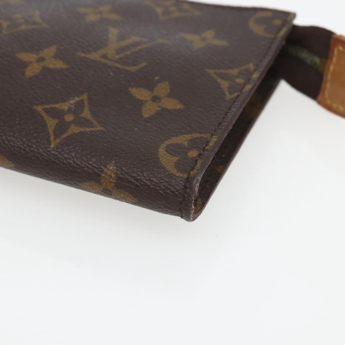 LOUIS VUITTON Monogram Bucket PM Accessory Pouch LV Auth 163996