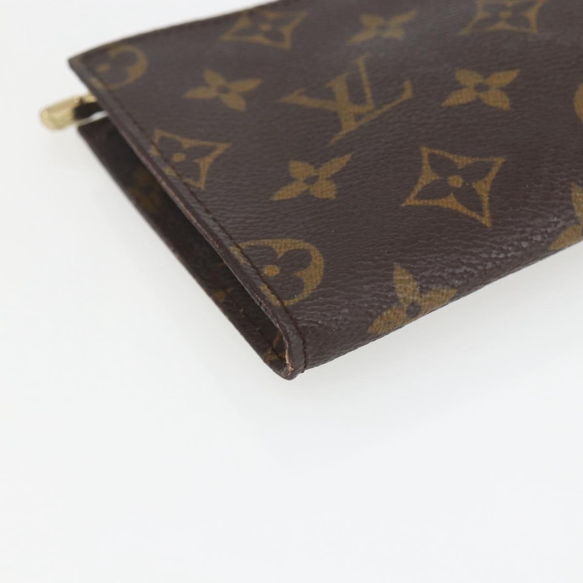 LOUIS VUITTON Monogram Bucket PM Accessory Pouch LV Auth 163996