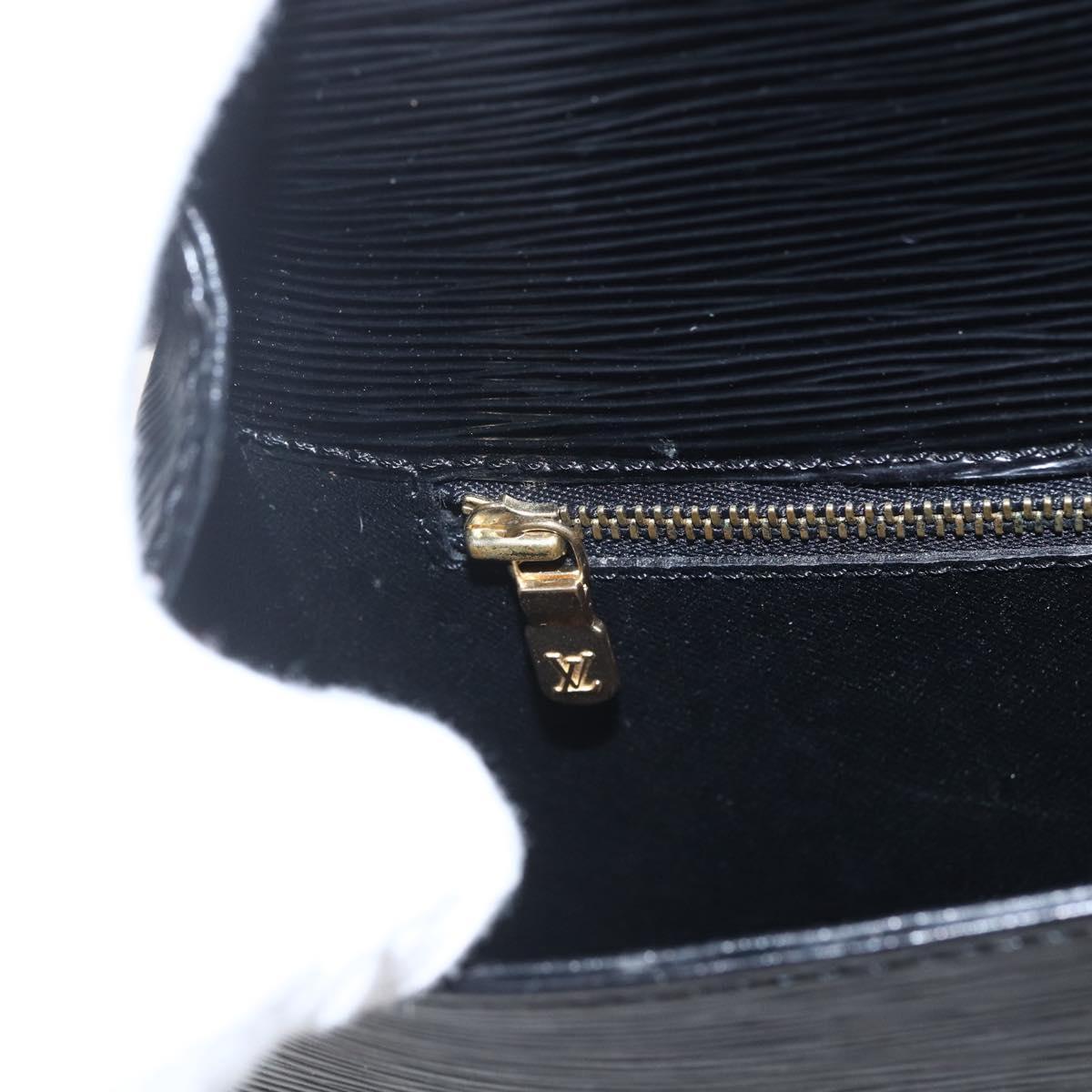 LOUIS VUITTON Epi Saint Cloud GM Shoulder Bag Black Noir M52192 LV Auth 164013A