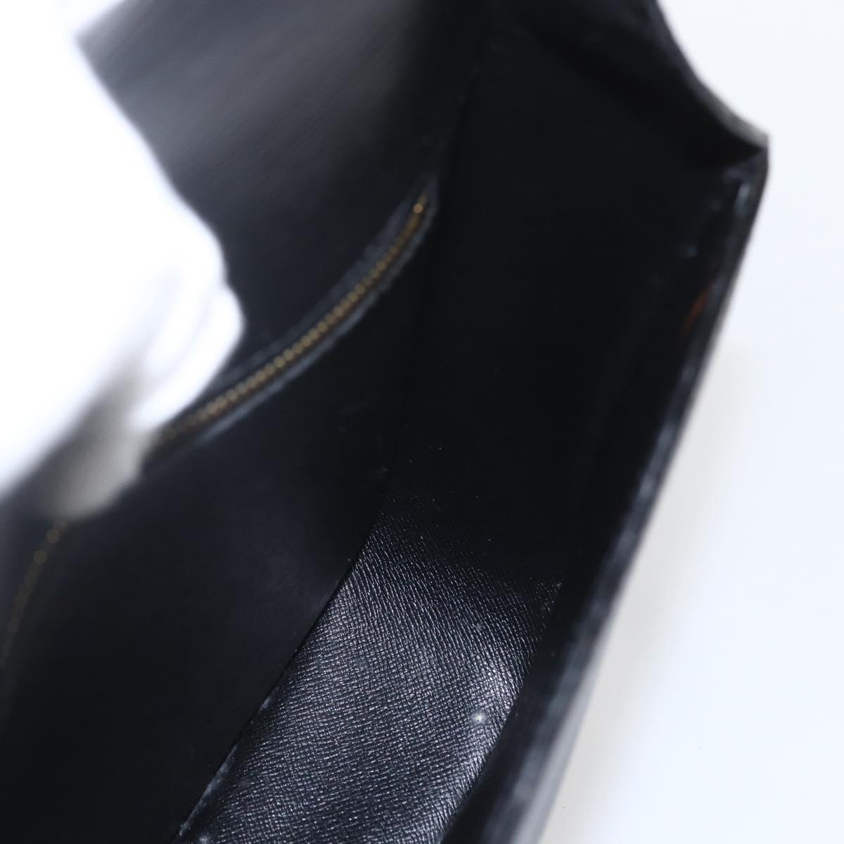 LOUIS VUITTON Epi Saint Cloud GM Shoulder Bag Black Noir M52192 LV Auth 164013A