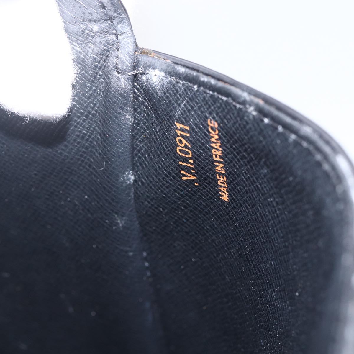 LOUIS VUITTON Epi Saint Cloud GM Shoulder Bag Black Noir M52192 LV Auth 164013A