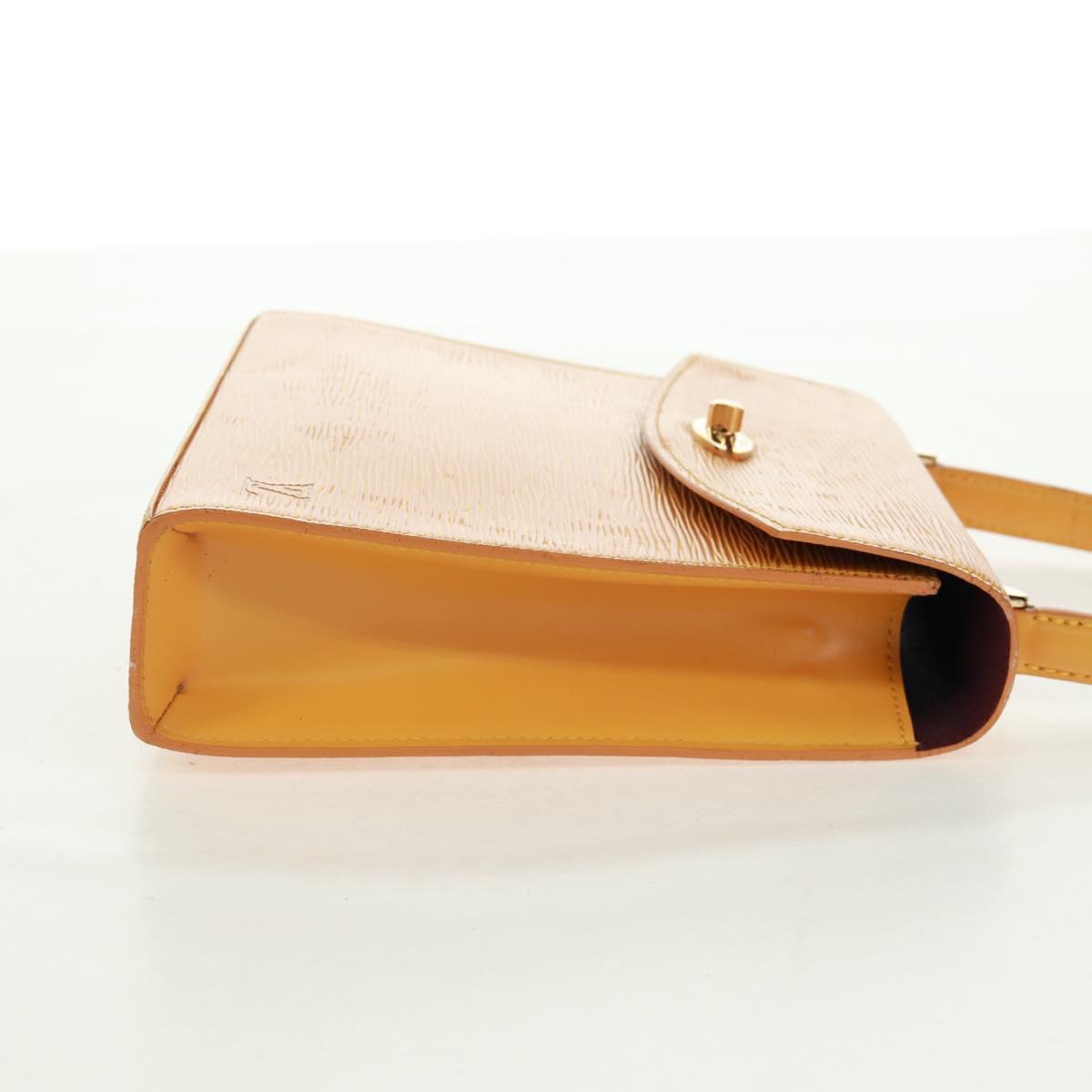 LOUIS VUITTON Epi Malesherbes Hand Bag Tassili Yellow Jonne M52379 Auth 164054A