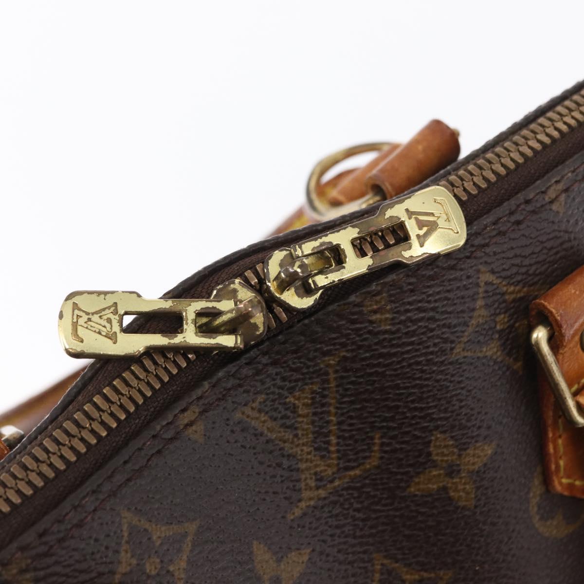 LOUIS VUITTON Monogram Alma Hand Bag M51130 LV Auth 164067