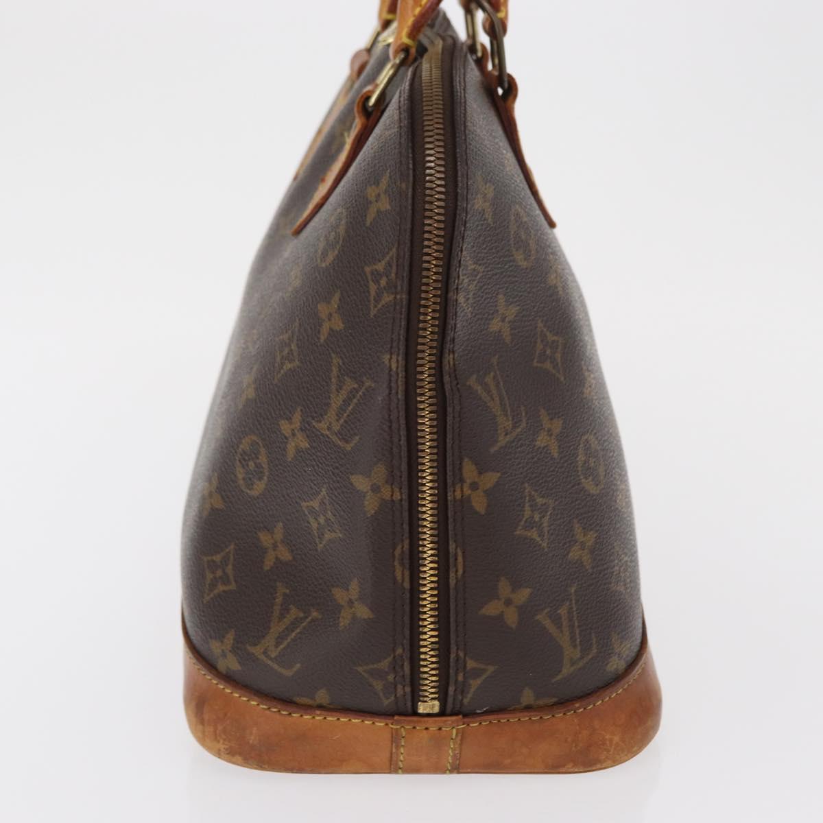 LOUIS VUITTON Monogram Alma Hand Bag M51130 LV Auth 164067