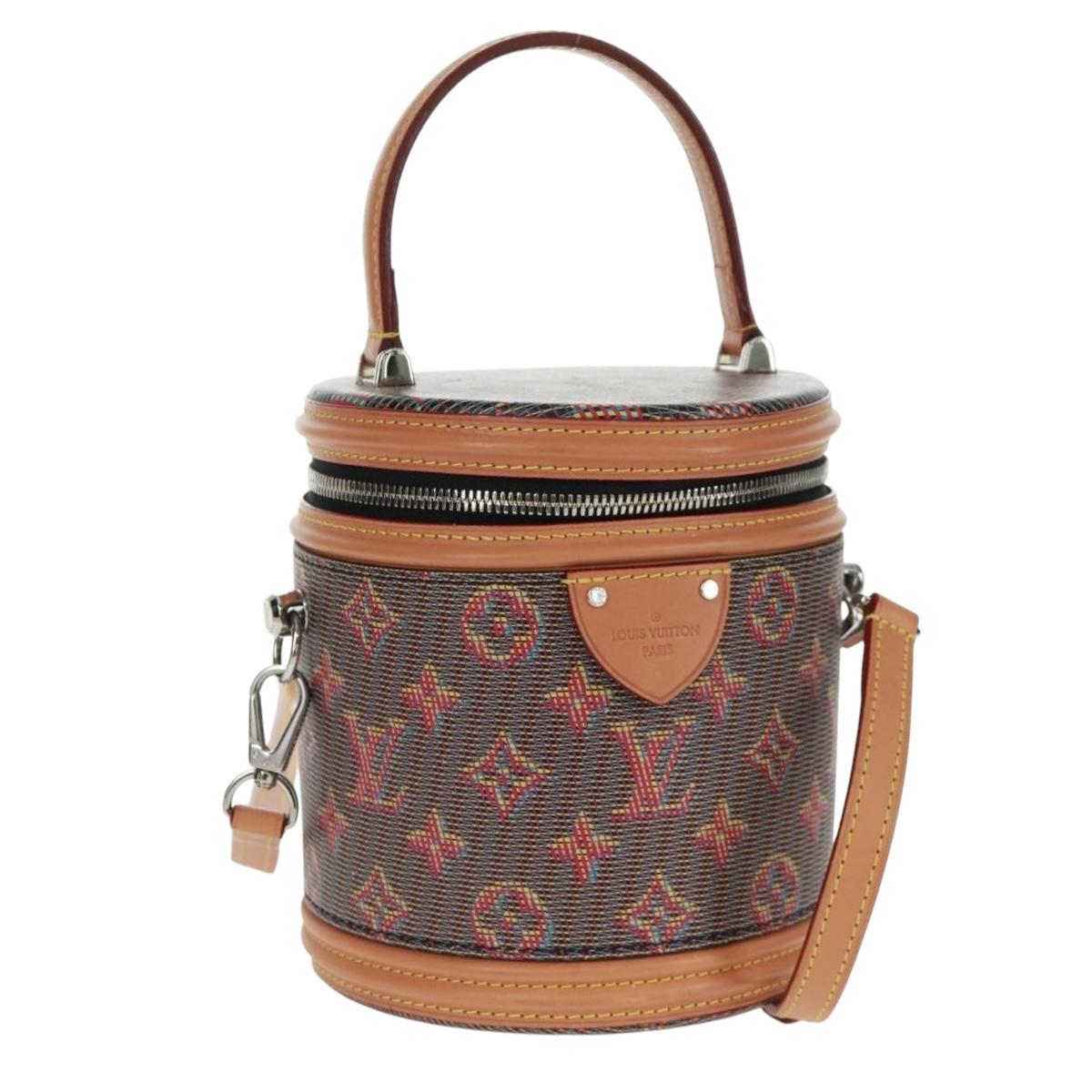 LOUIS VUITTON Monogram LV Pop Cannes Hand Bag 2way M55457 LV Auth 164084SAM