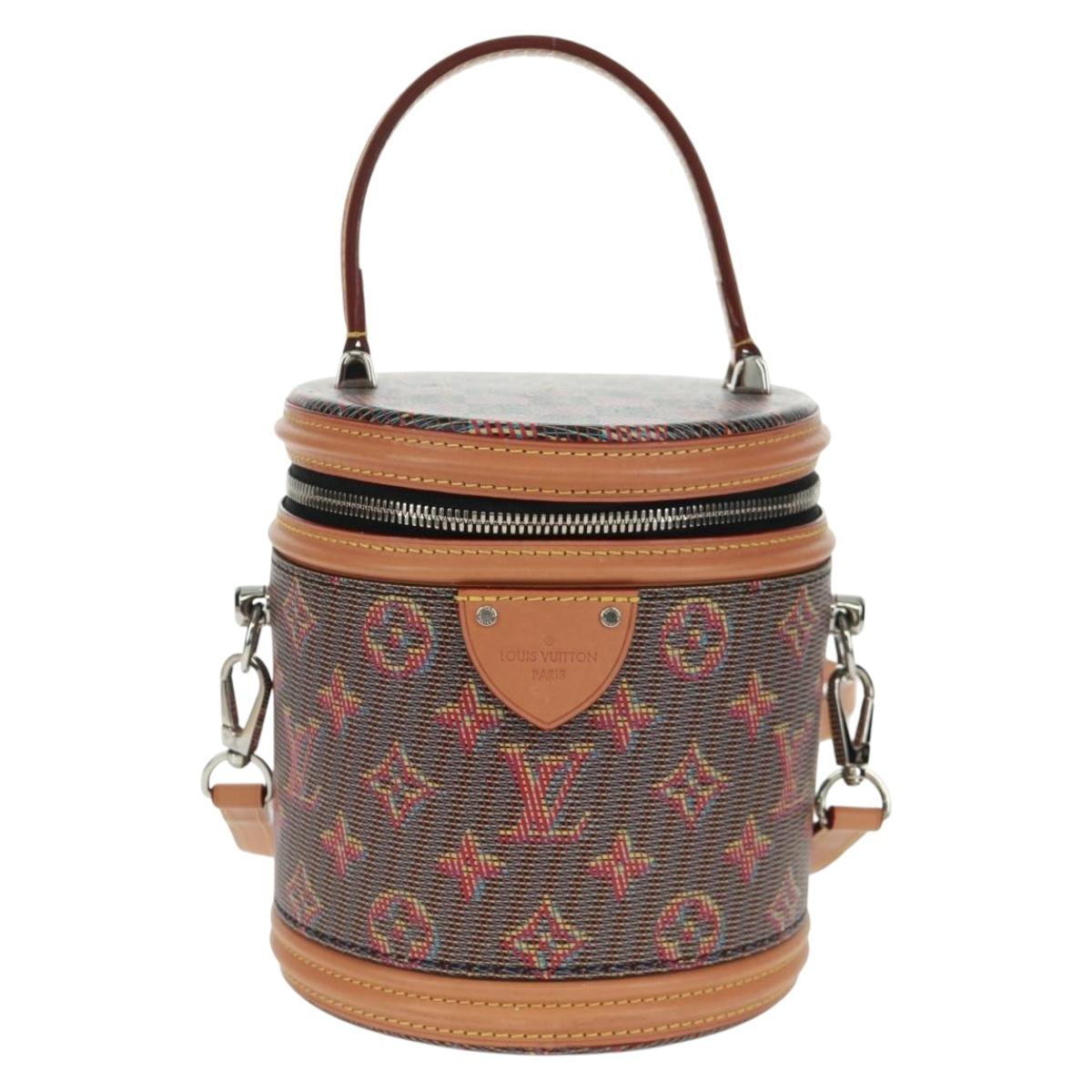LOUIS VUITTON Monogram LV Pop Cannes Hand Bag 2way M55457 LV Auth 164084SAM