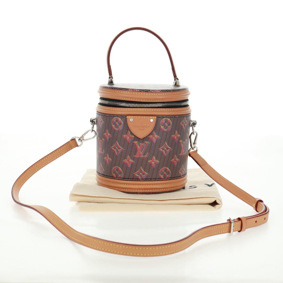 LOUIS VUITTON Monogram LV Pop Cannes Hand Bag 2way M55457 LV Auth 164084SAM