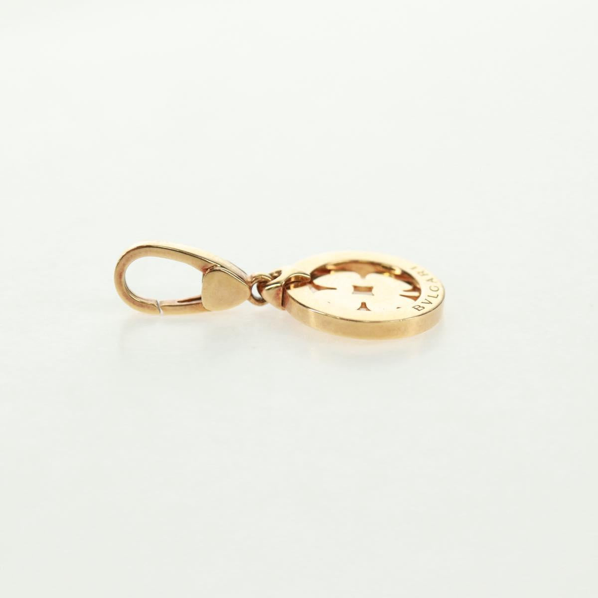 BVLGARI Yotsuba Pendant Top 18K Yellow Gold (750) Gold Auth 164094SM