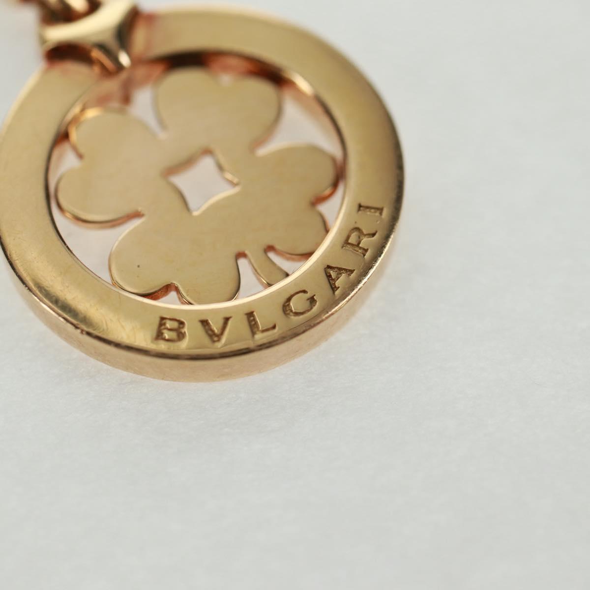 BVLGARI Yotsuba Pendant Top 18K Yellow Gold (750) Gold Auth 164094SM