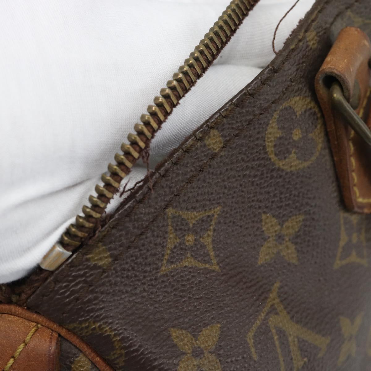 LOUIS VUITTON Monogram Speedy 30 Hand Bag M41526 LV Auth 164106