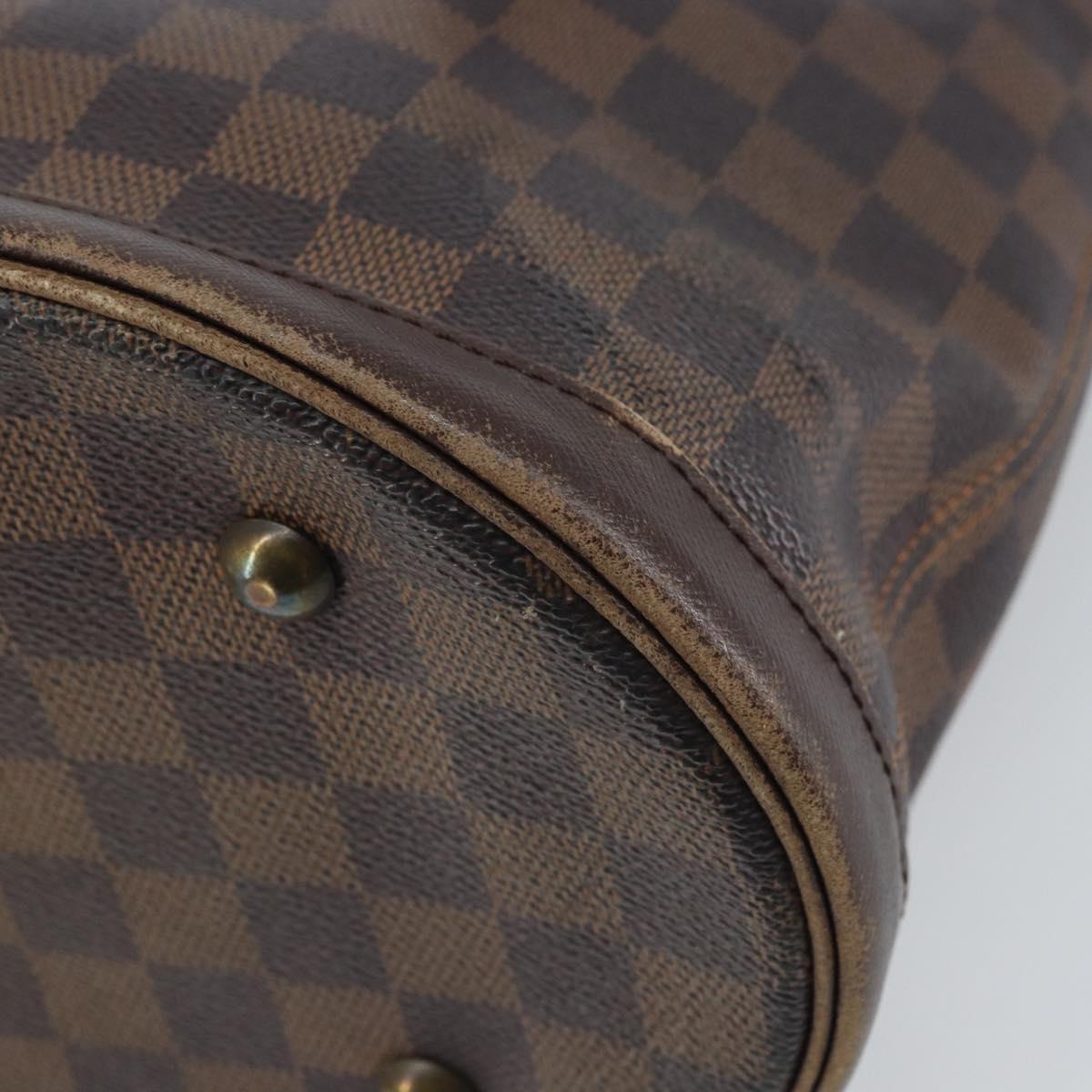 LOUIS VUITTON Damier Ebene Marais Shoulder Bag N42240 LV Auth 164110