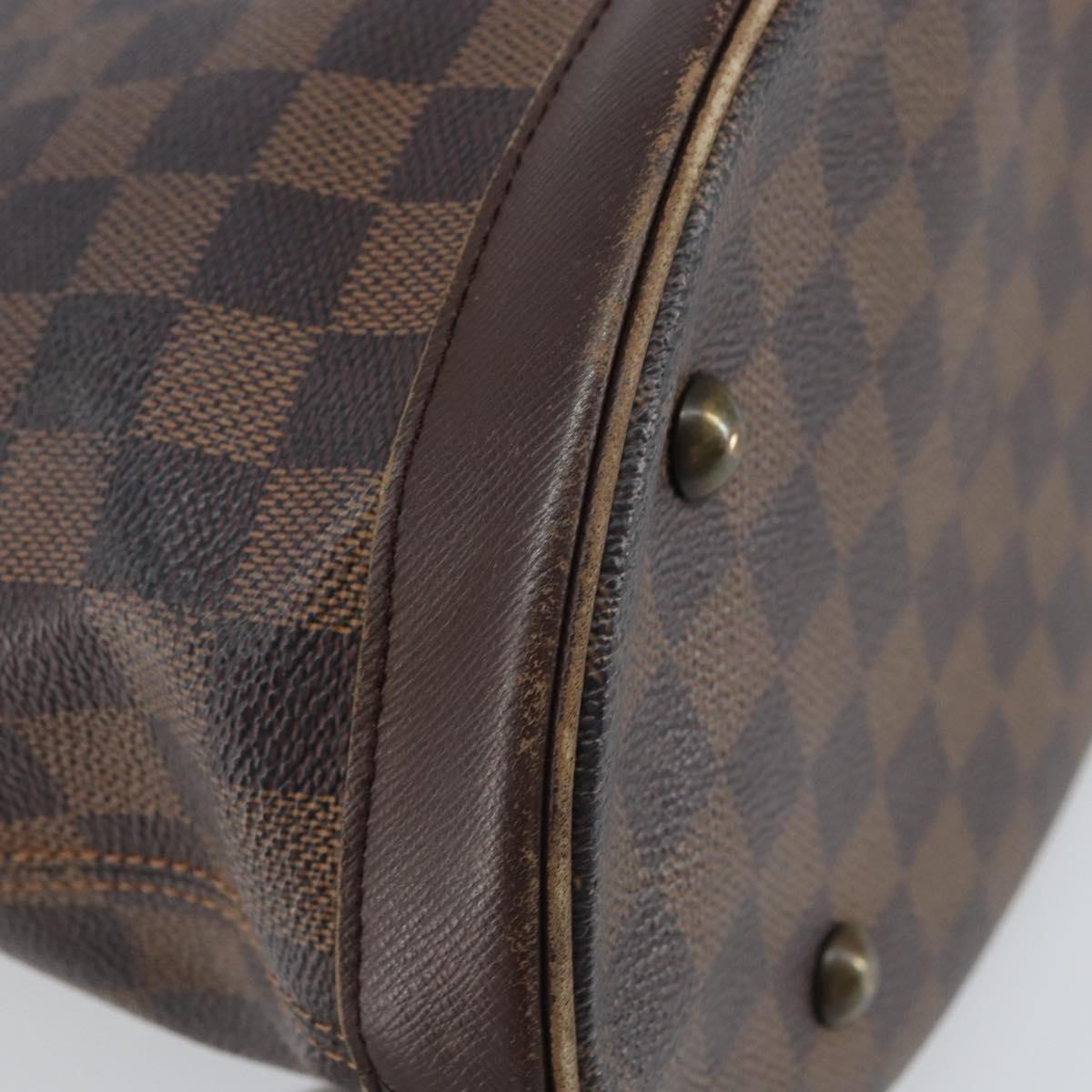 LOUIS VUITTON Damier Ebene Marais Shoulder Bag N42240 LV Auth 164110