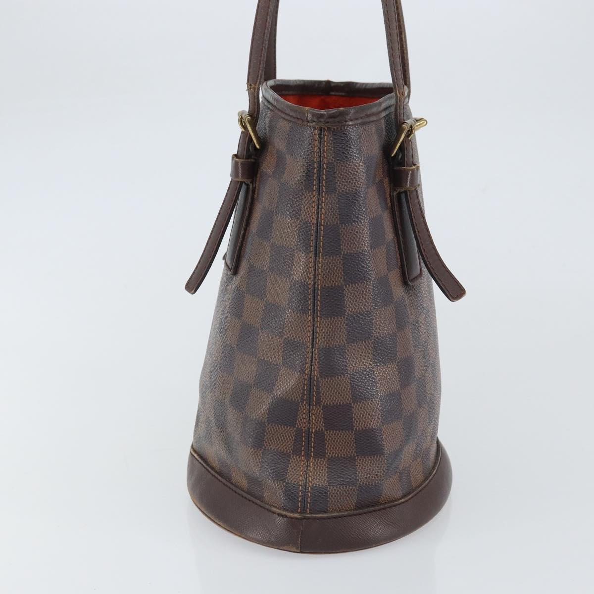 LOUIS VUITTON Damier Ebene Marais Shoulder Bag N42240 LV Auth 164110