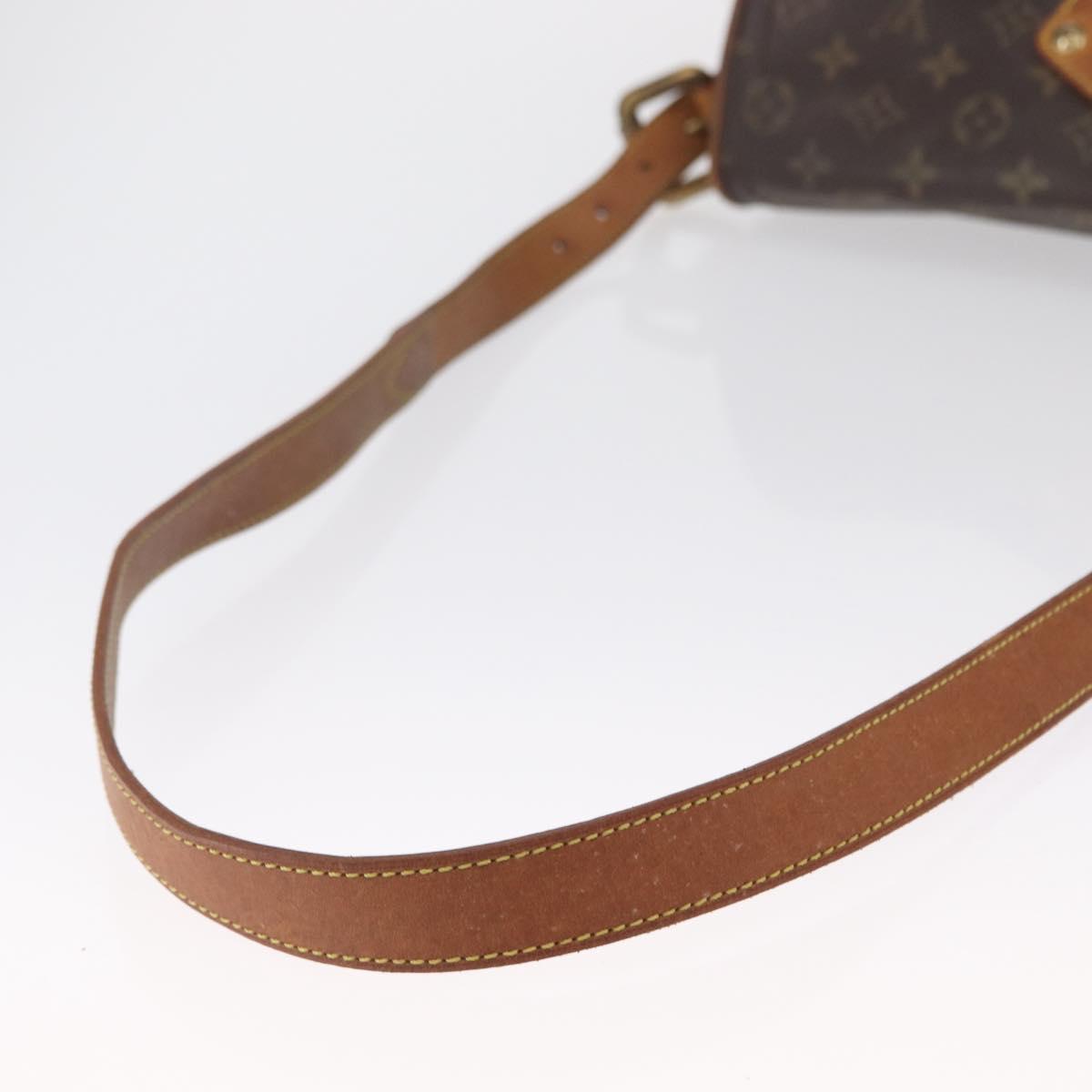 LOUIS VUITTON Monogram Hudson PM Shoulder Bag M40027 LV Auth 164131
