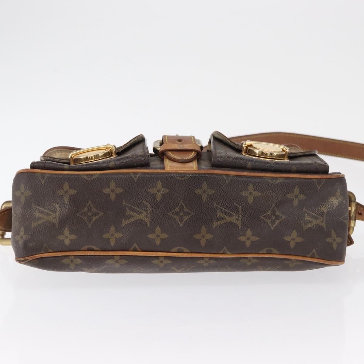 LOUIS VUITTON Monogram Hudson PM Shoulder Bag M40027 LV Auth 164131