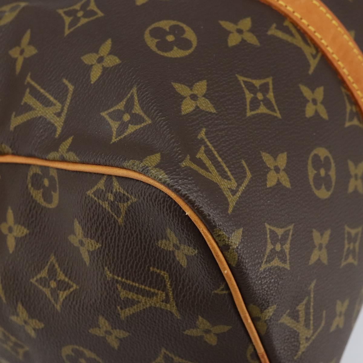 LOUIS VUITTON Monogram Sac Souple 35 Boston Bag M41626 LV Auth 164133