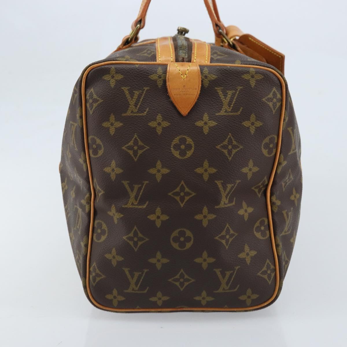 LOUIS VUITTON Monogram Sac Souple 35 Boston Bag M41626 LV Auth 164133
