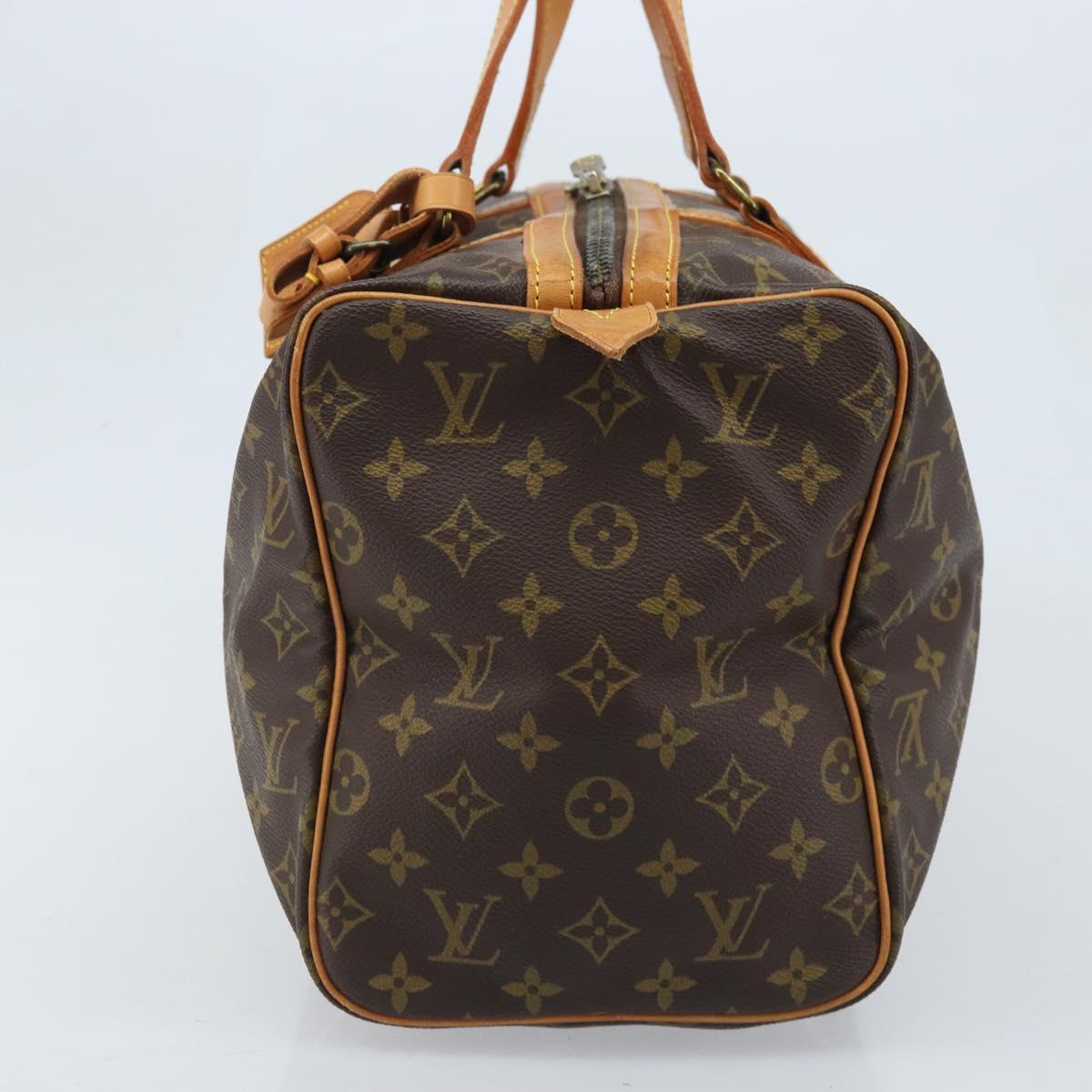 LOUIS VUITTON Monogram Sac Souple 35 Boston Bag M41626 LV Auth 164133