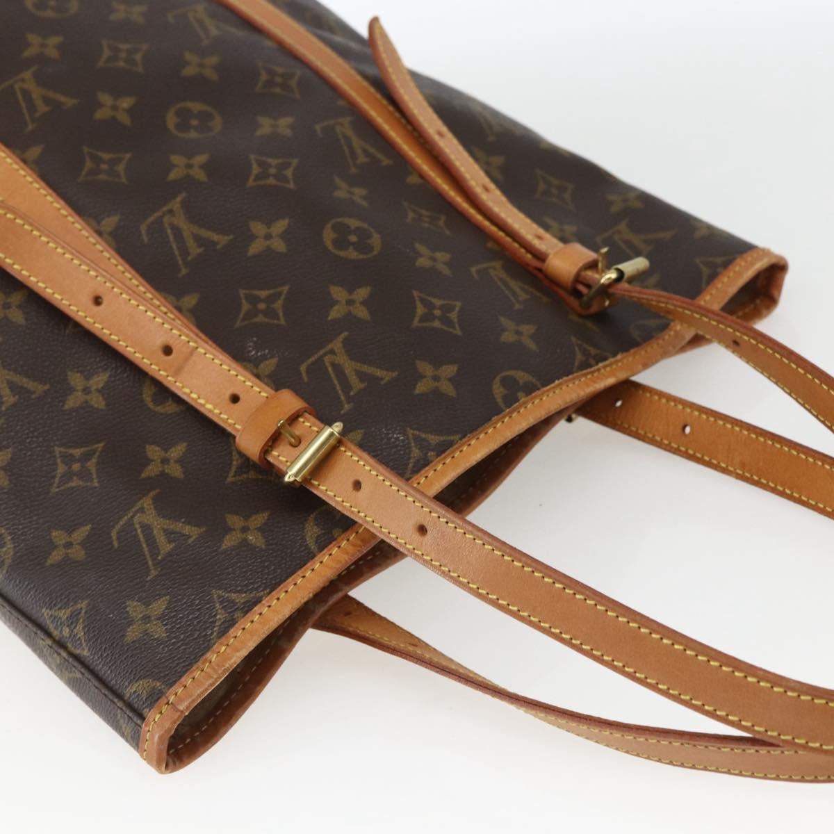 LOUIS VUITTON Monogram Bucket GM Shoulder Bag M42236 LV Auth 164141